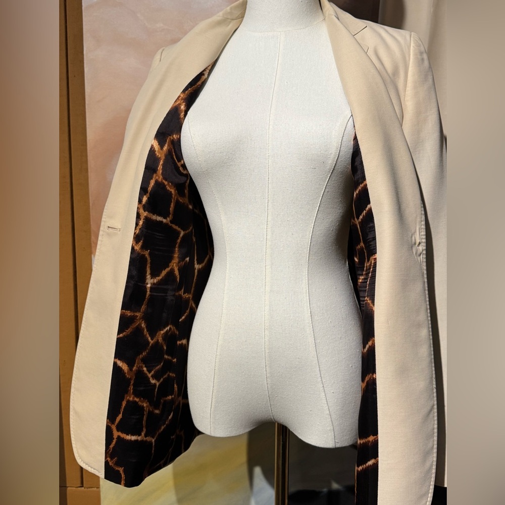 DOLCE & GABBANA - Authentic - Tan Women's Suit Jacket and Pants - spots - Picture 7 of 14